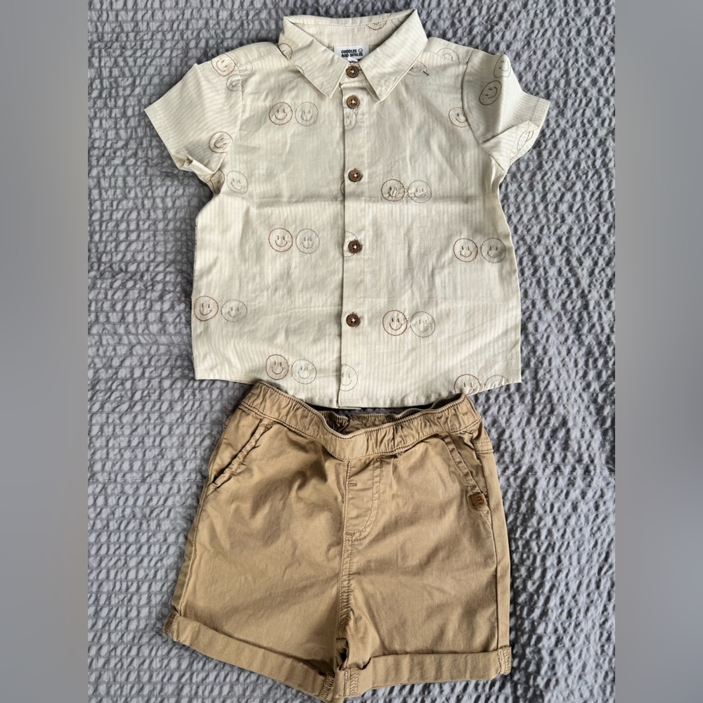 ⚠️Button-Up Shirt and Shorts Set⚠️